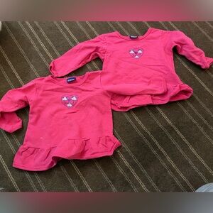 Children's Pink Heart Sweaters